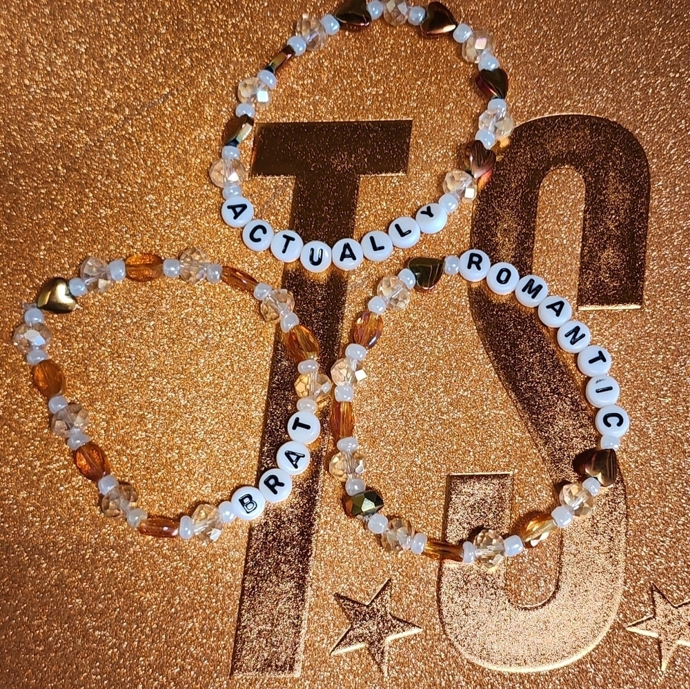 Showgirl Romantic Brat Friendship Bracelets Set Of 3 - Picture 3 of 7